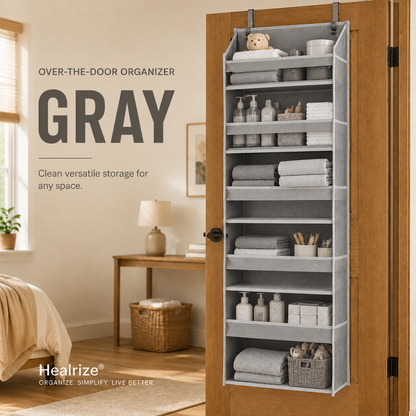 🔥 TODAY’S SPECIAL OFFER | UNITEM® Over the Door Organizer with Pockets for Bedroom, Bathroom, Nursery & Closet Storage